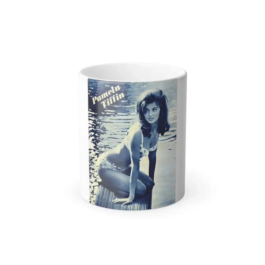 Pamela Tiffin #63 (Vintage Female Icon) Color Changing Mug 11oz 11oz - Go Mug Yourself