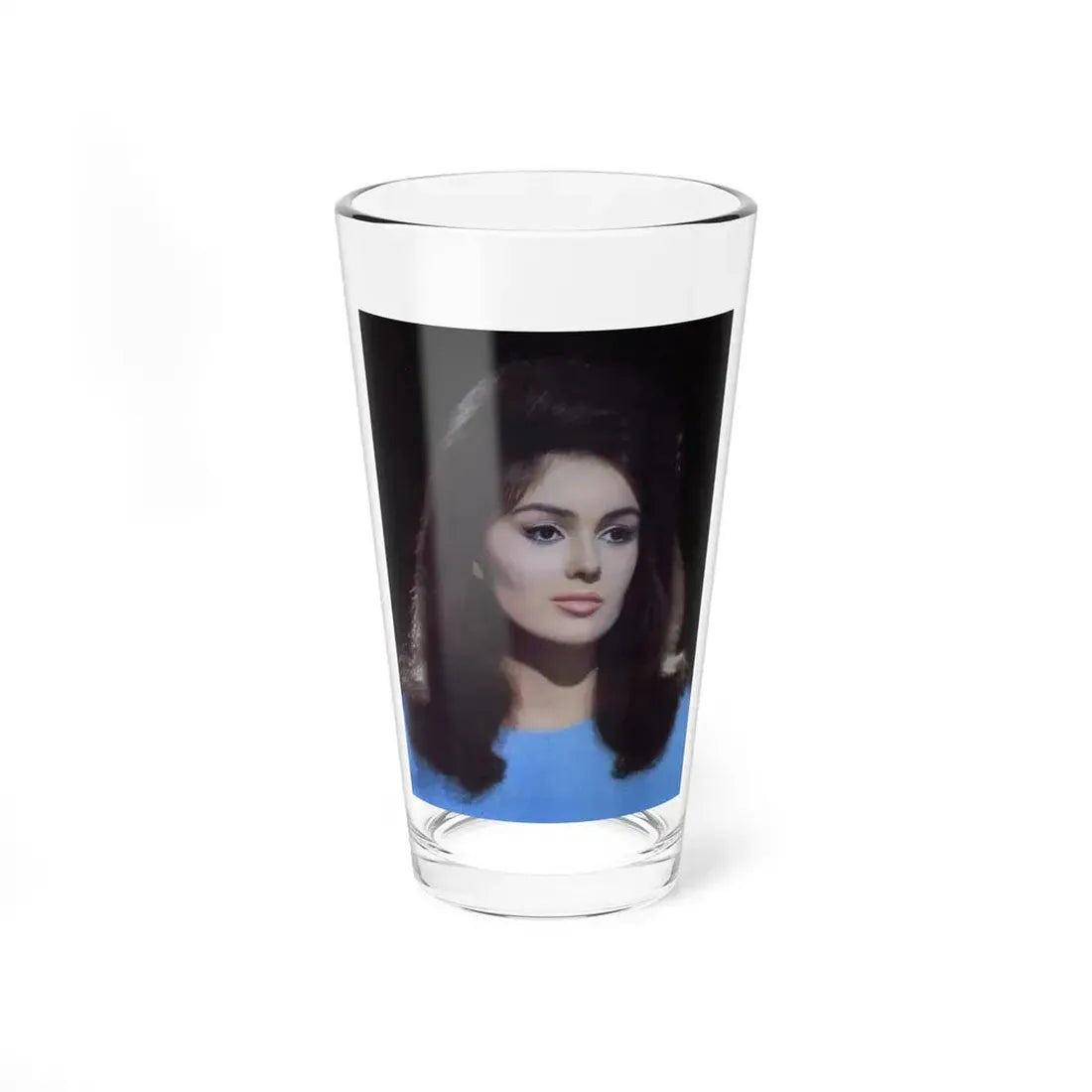 Pamela Tiffin #64 (Vintage Female Icon) Pint Glass 16oz 16oz - Go Mug Yourself