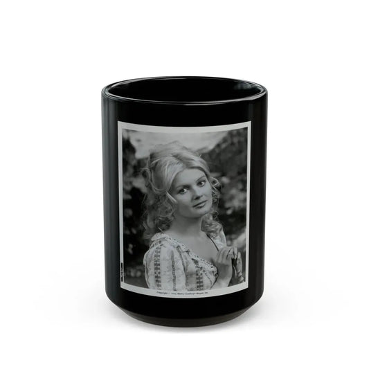Pamela Tiffin #65 (Vintage Female Icon) Black Coffee Mug 15oz - Go Mug Yourself