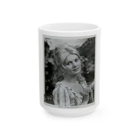 Pamela Tiffin #65 (Vintage Female Icon) White Coffee Mug 15oz - Go Mug Yourself