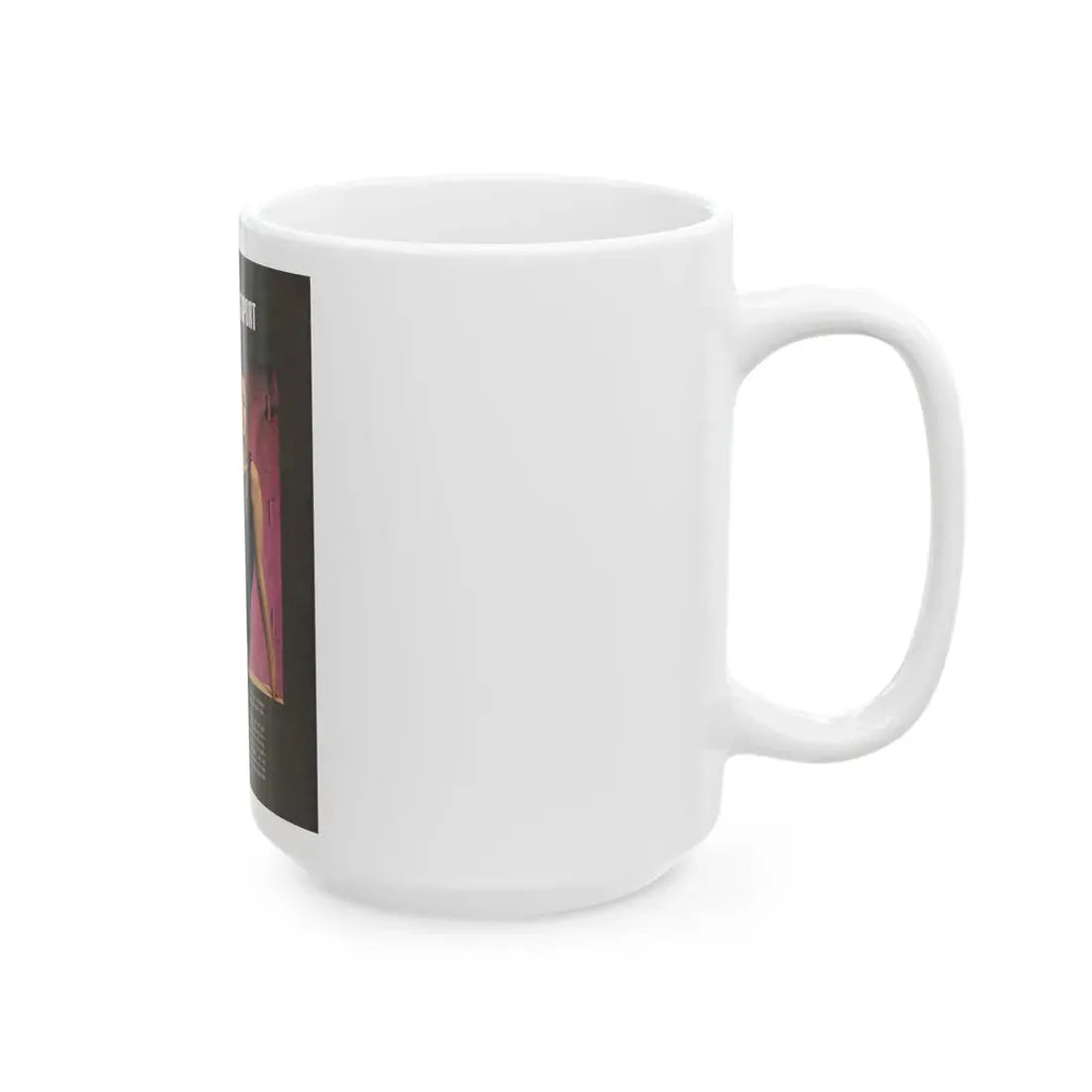 Pamela Tiffin #67 - Mag. Page (Vintage Female Icon) White Coffee Mug - Go Mug Yourself