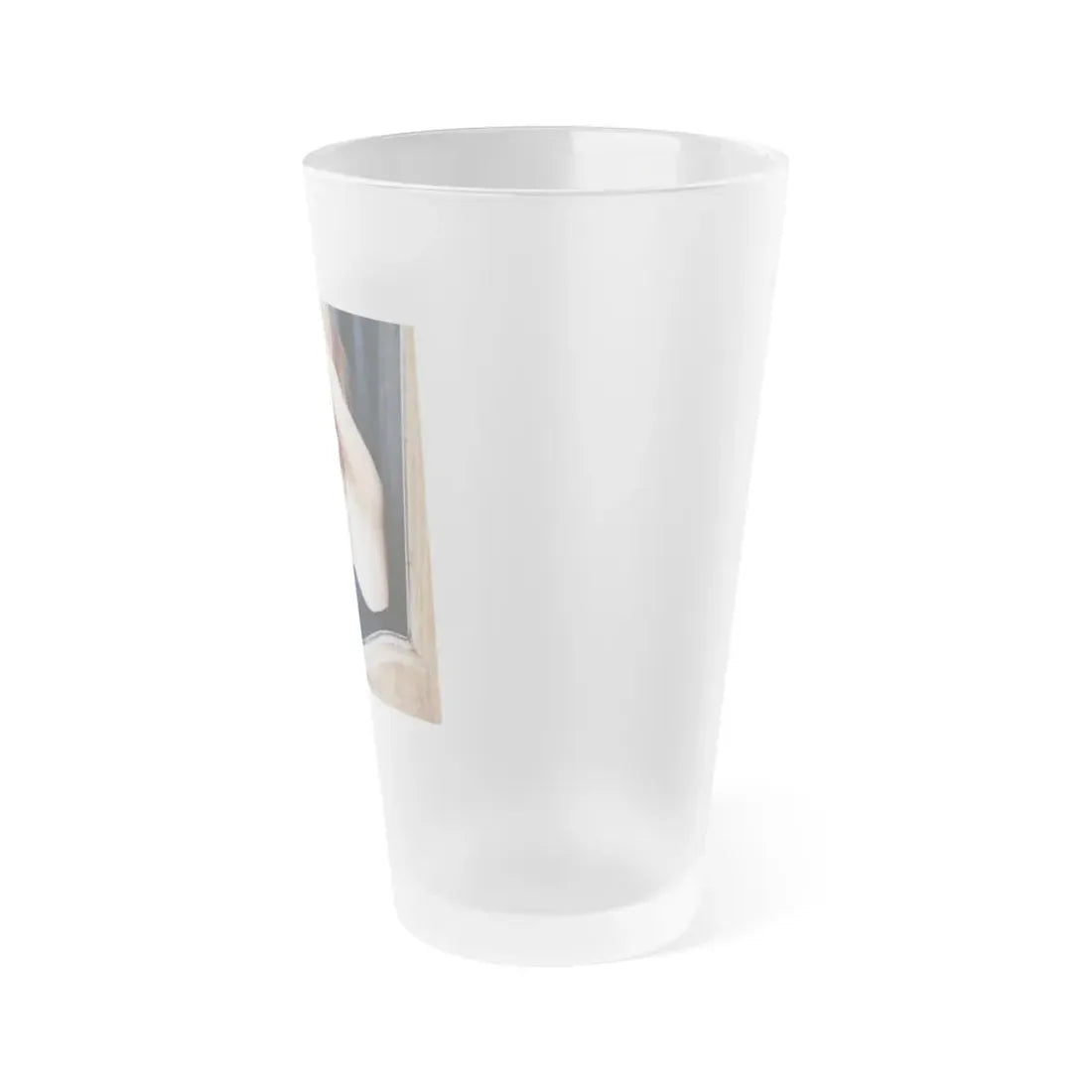 Pamela Tiffin #69 (Vintage Female Icon) Frosted Pint Glass 16oz - Go Mug Yourself