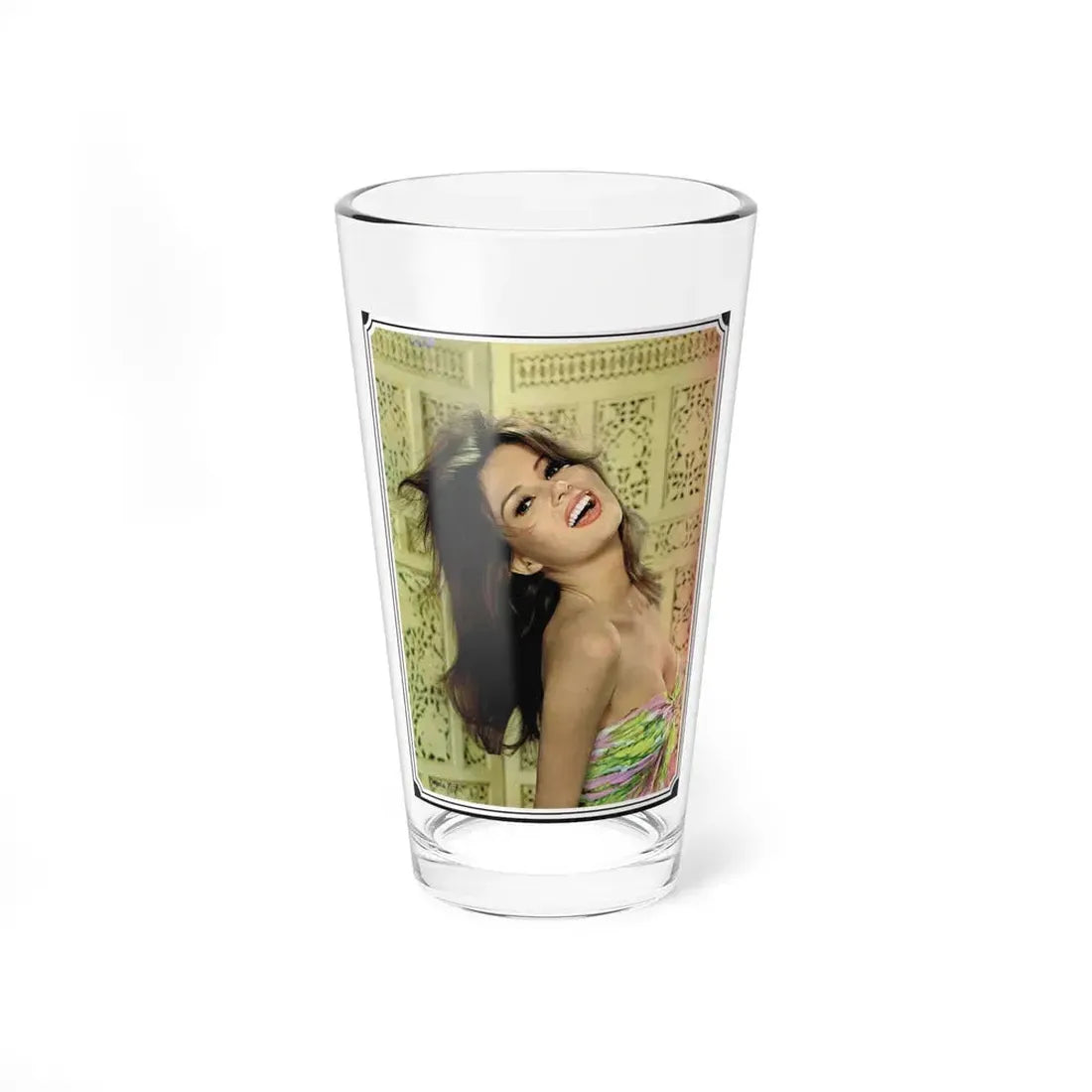 Pamela Tiffin #79 (Vintage Female Icon) Pint Glass 16oz 16oz - Go Mug Yourself