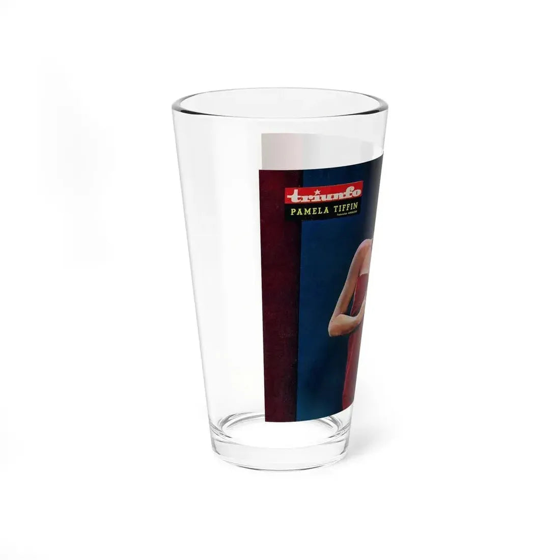 Pamela Tiffin #80 - Mag. Centerfold (Vintage Female Icon) Pint Glass 16oz - Go Mug Yourself