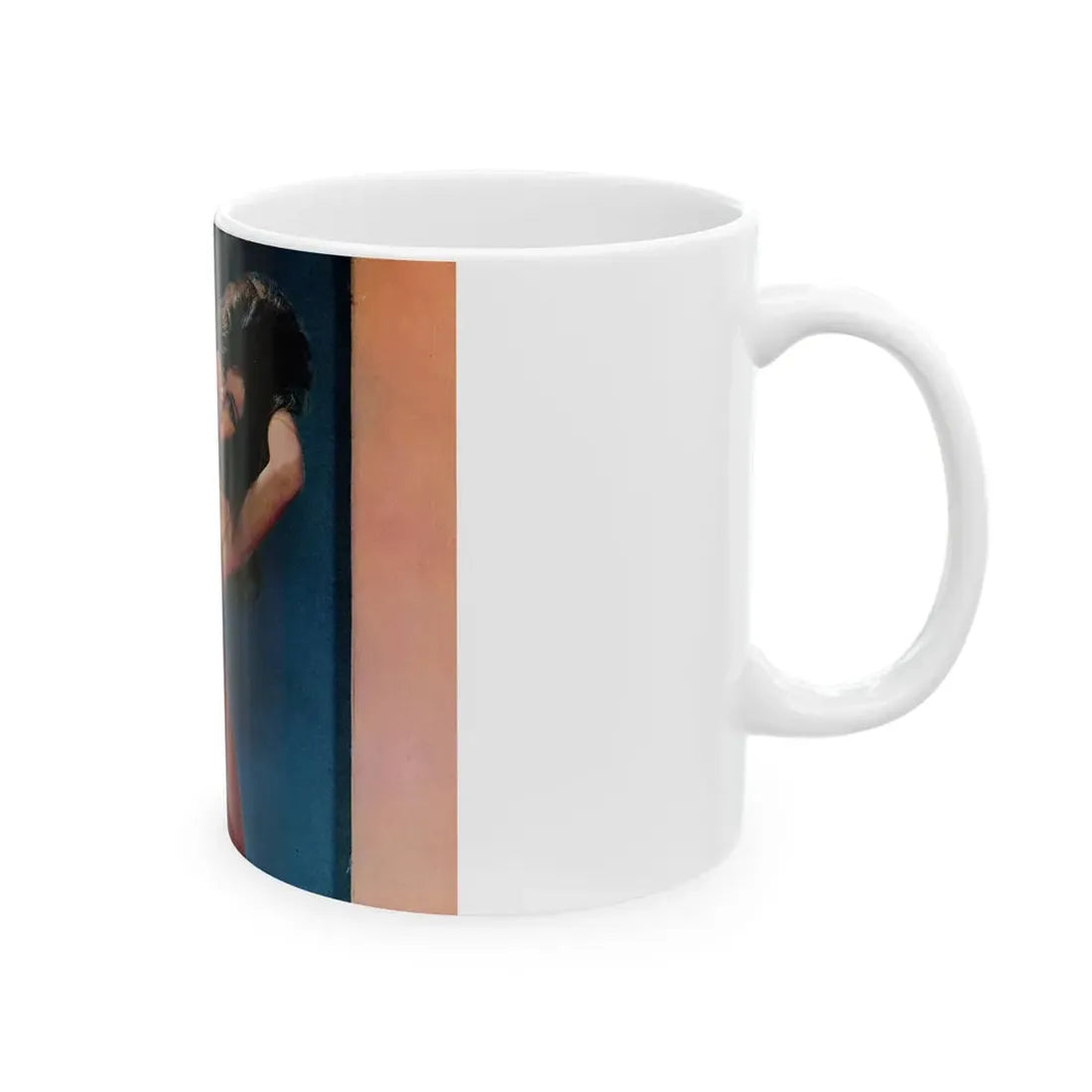 Pamela Tiffin #80 - Mag. Centerfold (Vintage Female Icon) White Coffee Mug - Go Mug Yourself