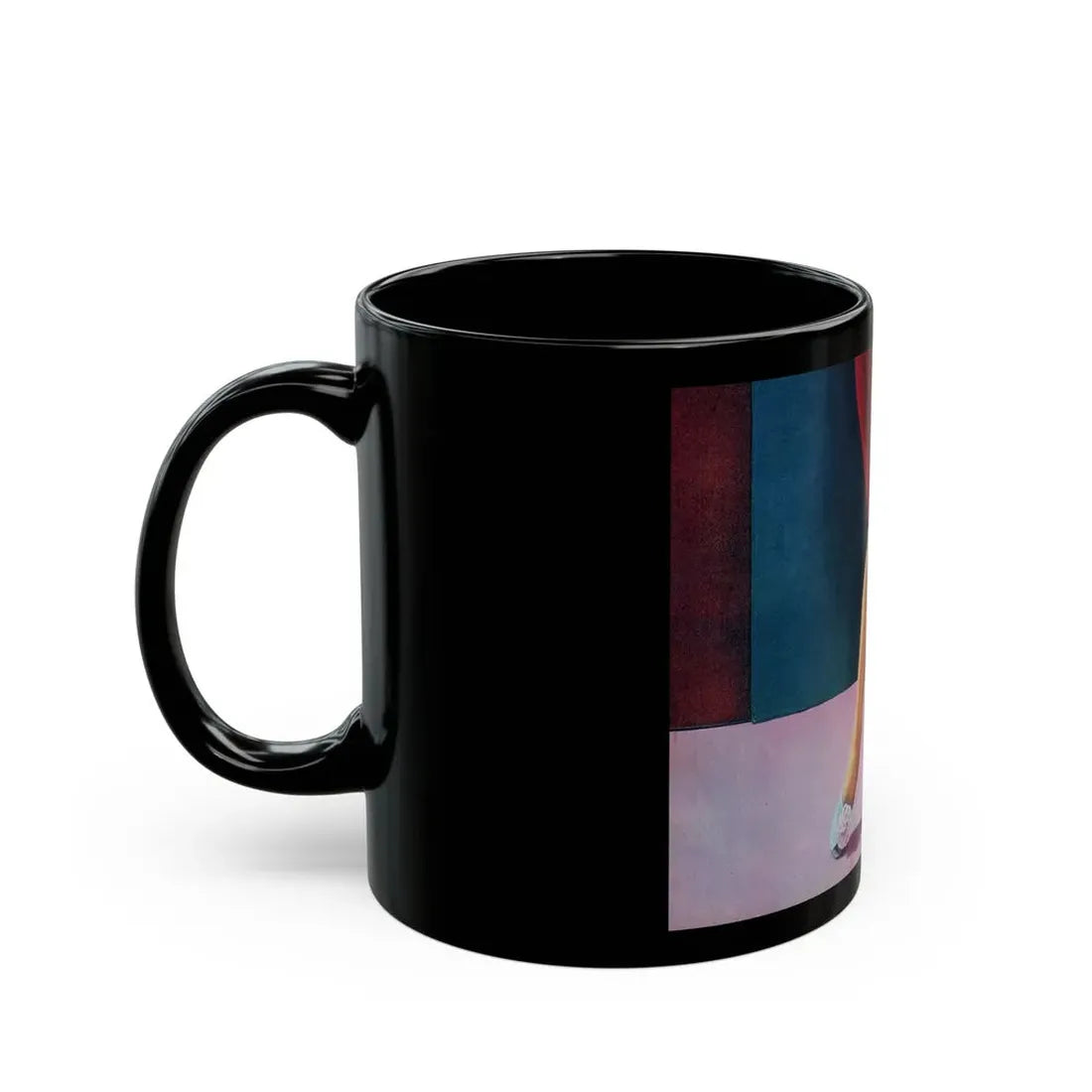 Pamela Tiffin #80 - Mag. Centerfold1 (Vintage Female Icon) Black Coffee Mug - Go Mug Yourself