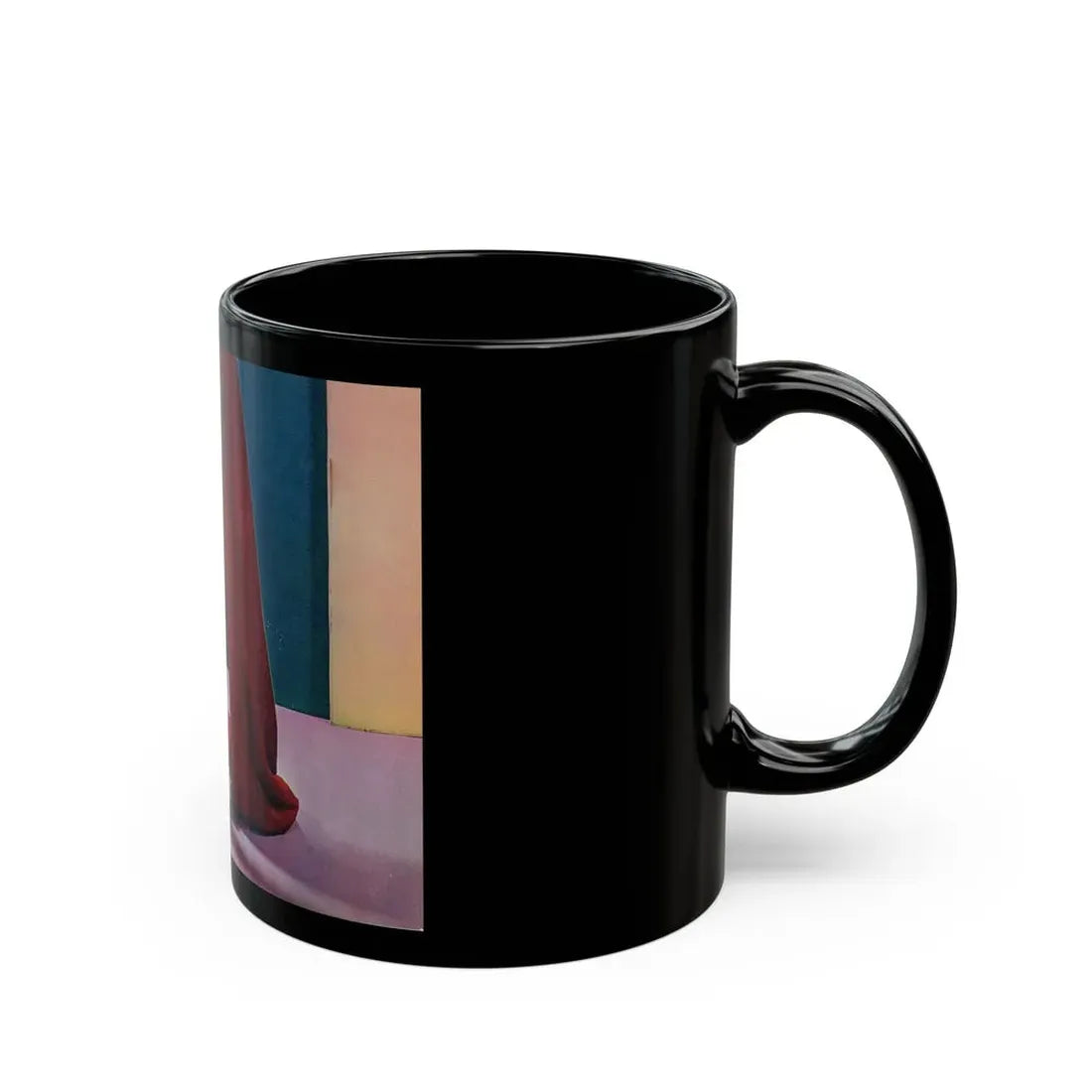 Pamela Tiffin #80 - Mag. Centerfold1 (Vintage Female Icon) Black Coffee Mug - Go Mug Yourself