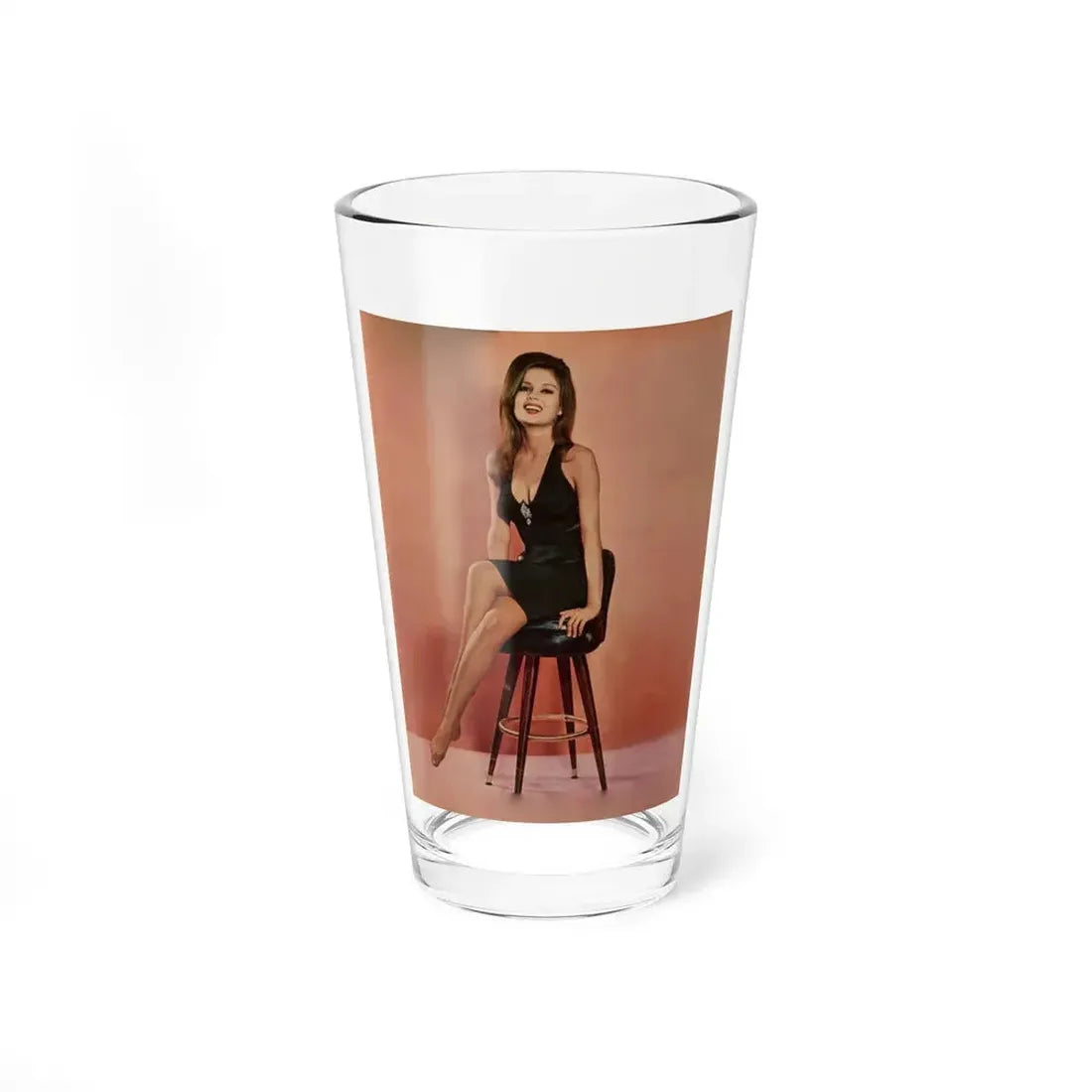 Pamela Tiffin #81 (Vintage Female Icon) Pint Glass 16oz 16oz - Go Mug Yourself
