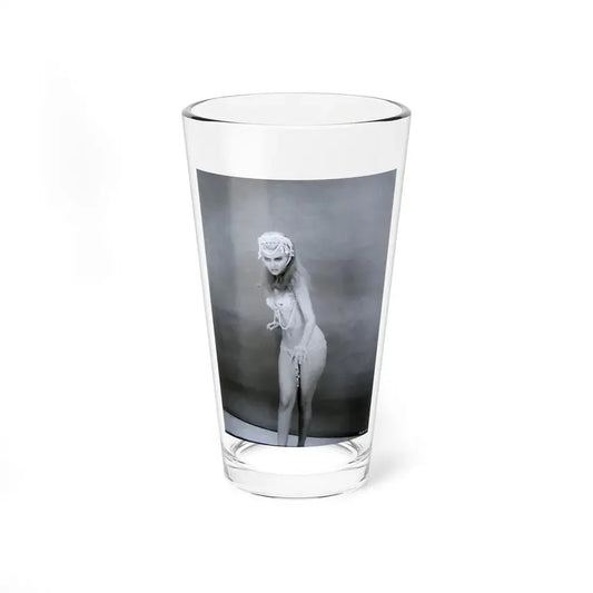 Pamela Tiffin #95 (Vintage Female Icon) Pint Glass 16oz 16oz - Go Mug Yourself