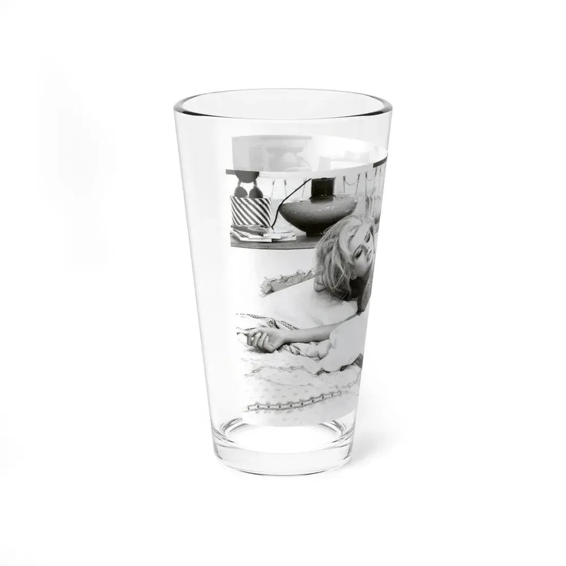 Pamela Tiffin #96 (Vintage Female Icon) Pint Glass 16oz - Go Mug Yourself