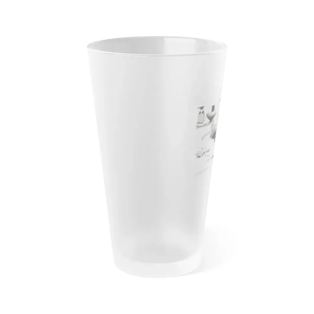 Pamela Tiffin #961 (Vintage Female Icon) Frosted Pint Glass 16oz - Go Mug Yourself