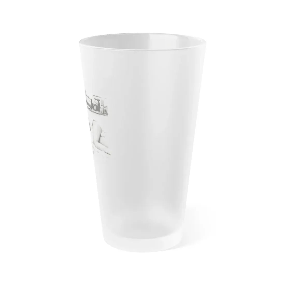 Pamela Tiffin #961 (Vintage Female Icon) Frosted Pint Glass 16oz - Go Mug Yourself