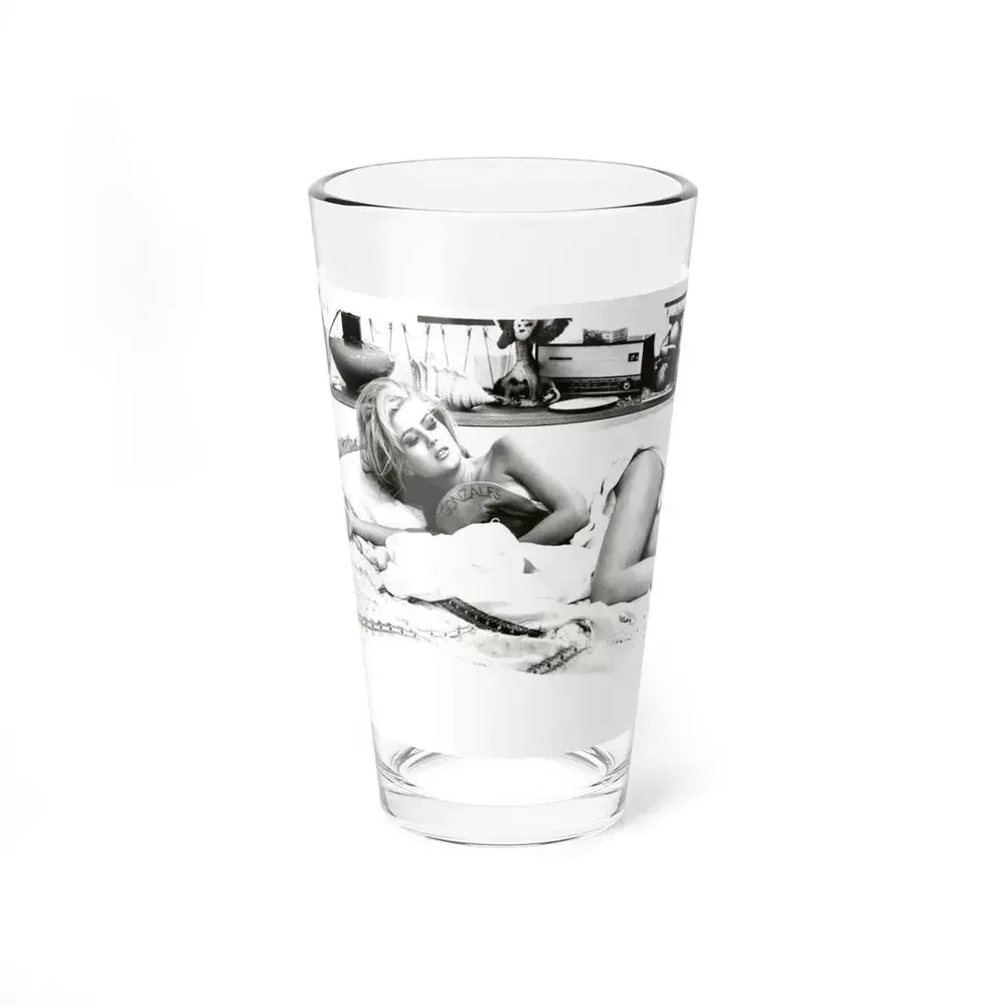 Pamela Tiffin #961 (Vintage Female Icon) Pint Glass 16oz 16oz - Go Mug Yourself