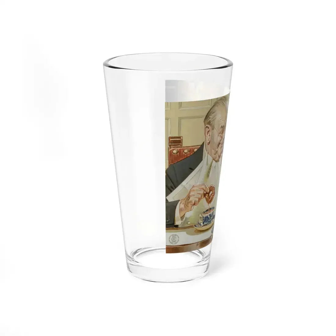 Pan American Coffee Producers, The Saturday Evening Post advertisement, September 21, 1940 (Magazine Illustration) Pint Glass 16oz - Go Mug Yourself