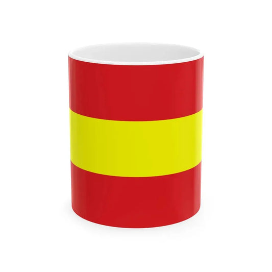 Pan-Asian flag (United States) White Coffee Mug 11oz - Go Mug Yourself