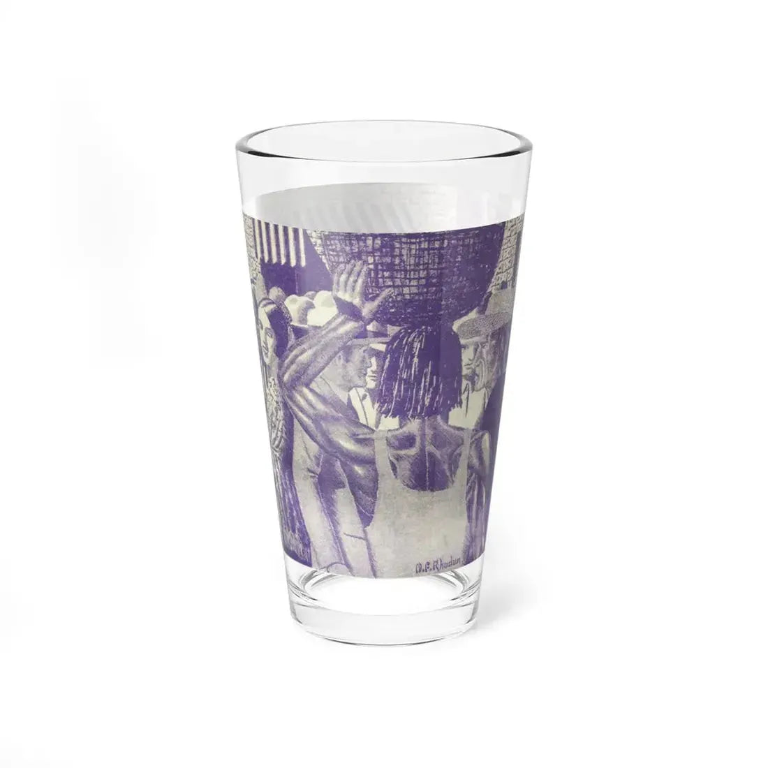 Panamanian Night, The Australian Journal, July 1, 1937 (Magazine Illustration) Pint Glass 16oz - Go Mug Yourself