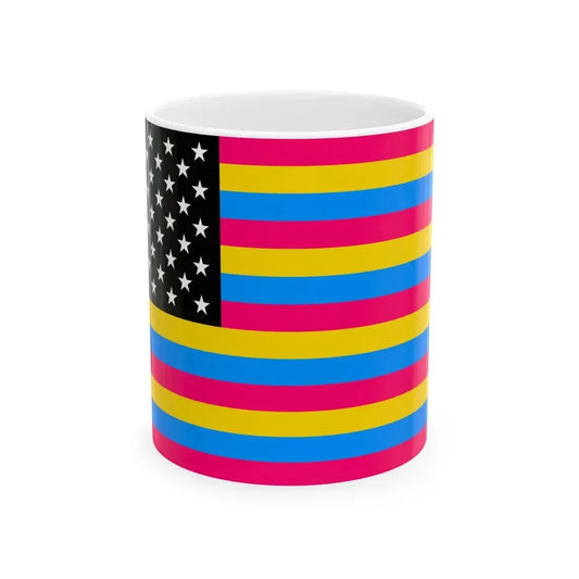 PanAmerica (United States) White Coffee Mug 11oz - Go Mug Yourself