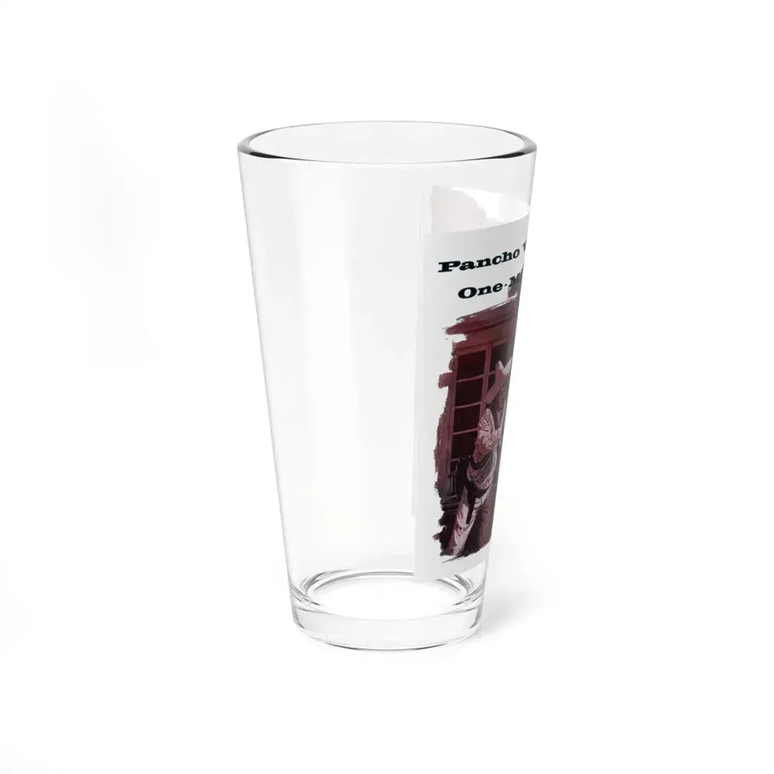 Pancho Villa's One-Man War, Cosmopolitan, February 1953 (Magazine Illustration) Pint Glass 16oz - Go Mug Yourself