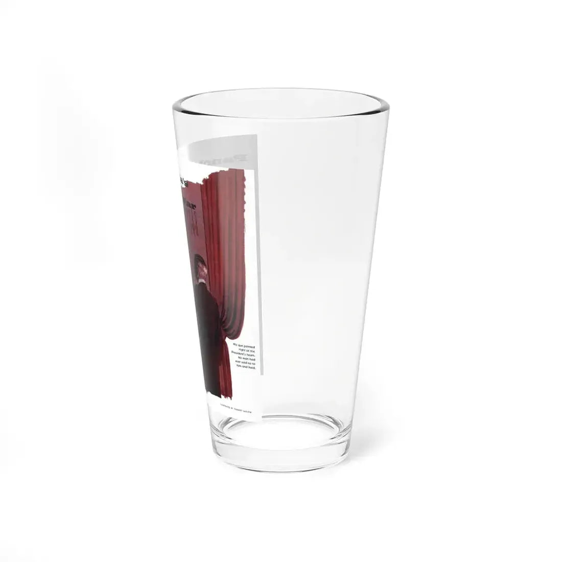 Pancho Villa's One-Man War, Cosmopolitan, February 1953 (Magazine Illustration) Pint Glass 16oz - Go Mug Yourself