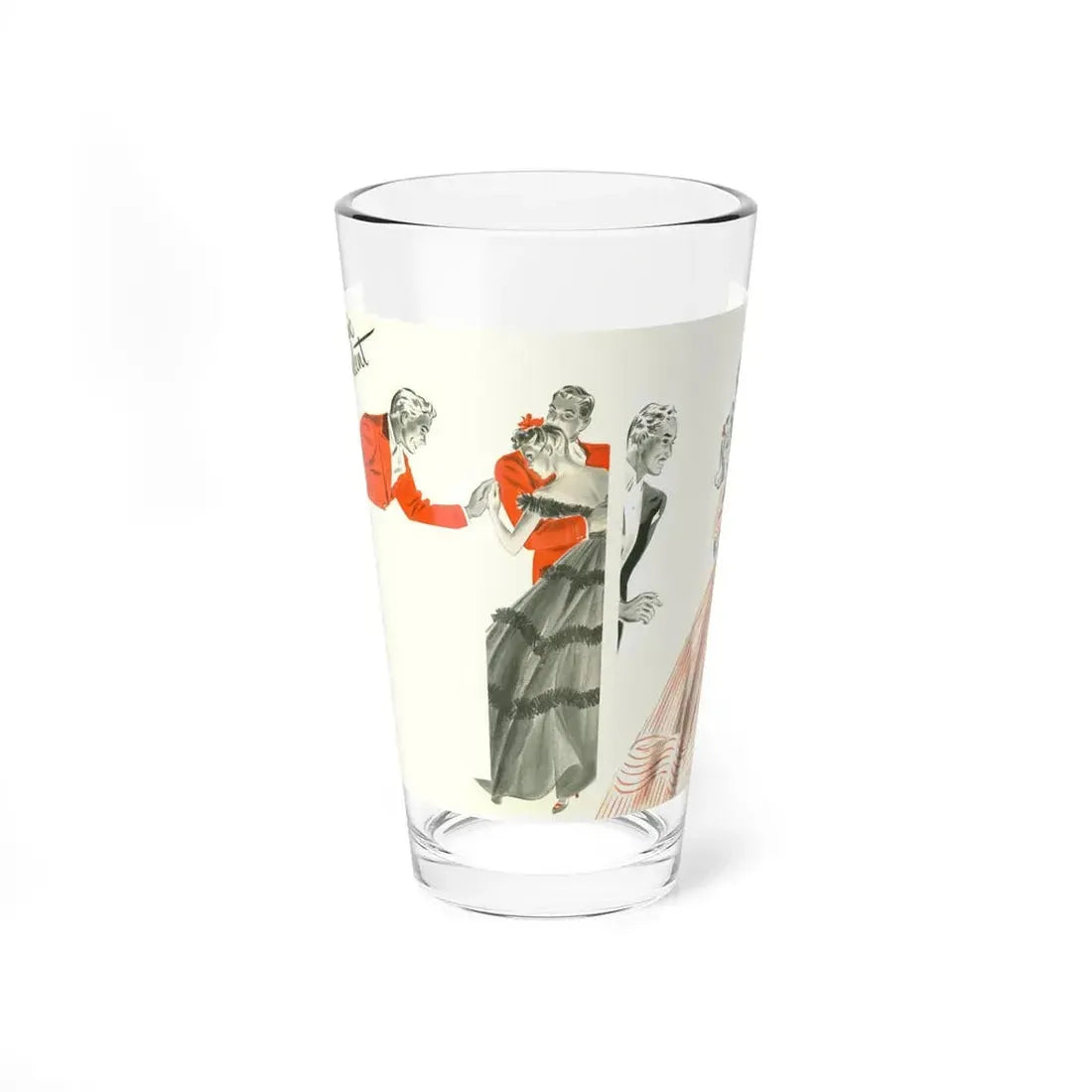 Panic Prevalent (Magazine Illustration) Pint Glass 16oz 16oz - Go Mug Yourself