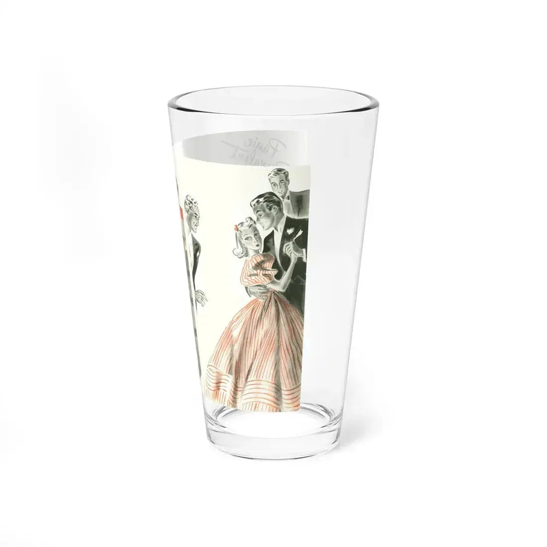 Panic Prevalent (Magazine Illustration) Pint Glass 16oz - Go Mug Yourself