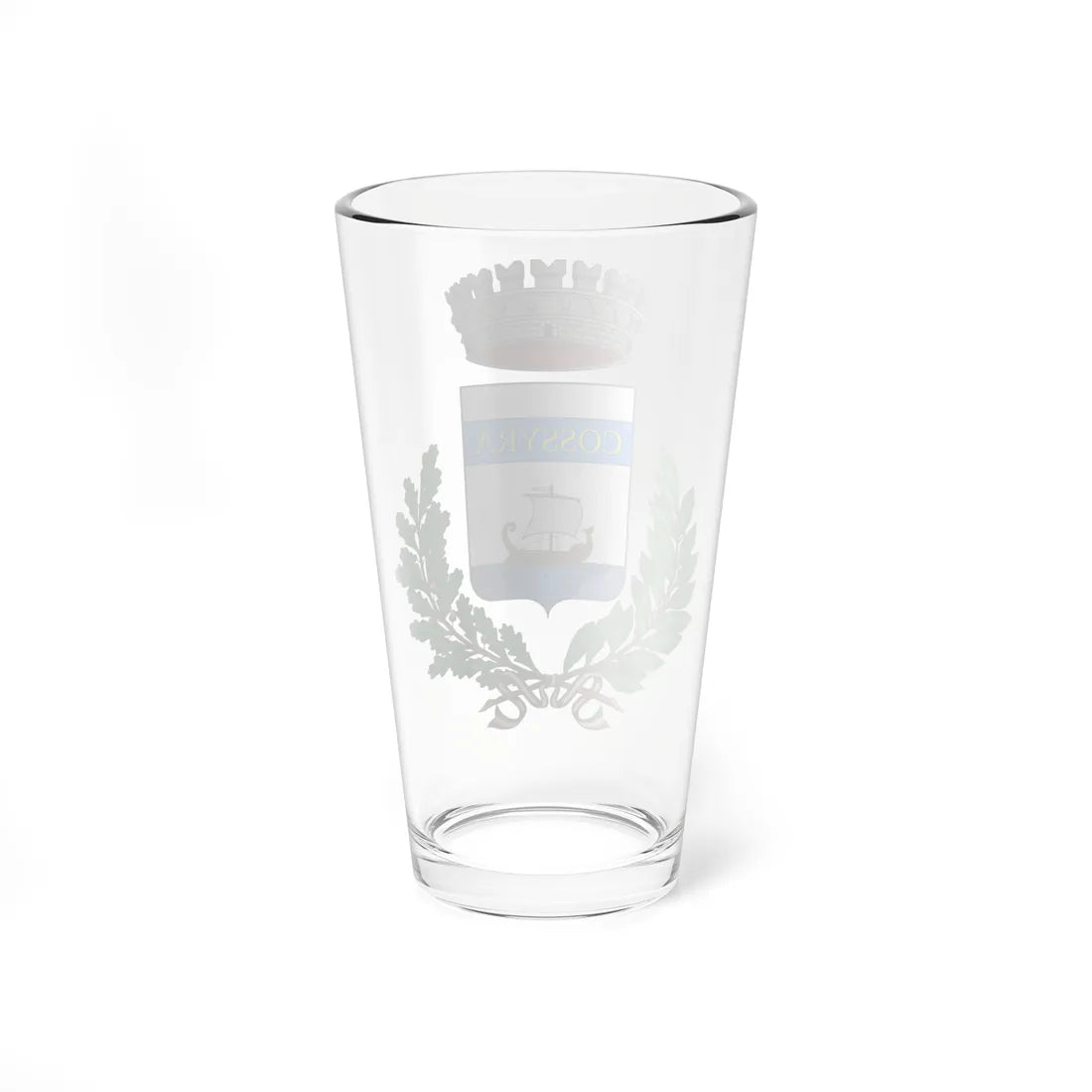 Pantelleria-Stemma (Italy) (Coat of Arms) Pint Glass 16oz - Go Mug Yourself