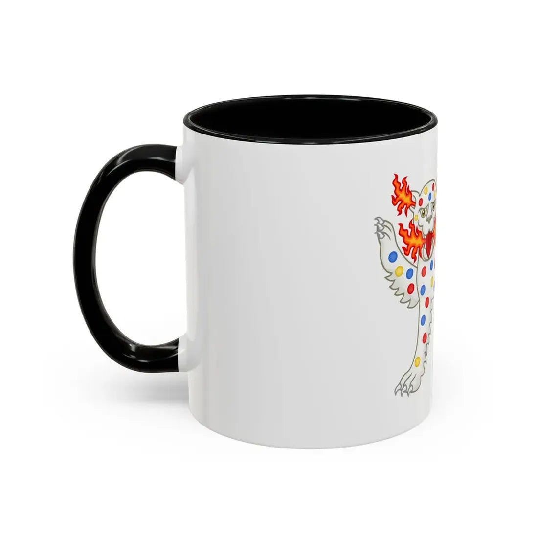Panther Badge of Henry VI - Accent Coffee Mug - Go Mug Yourself