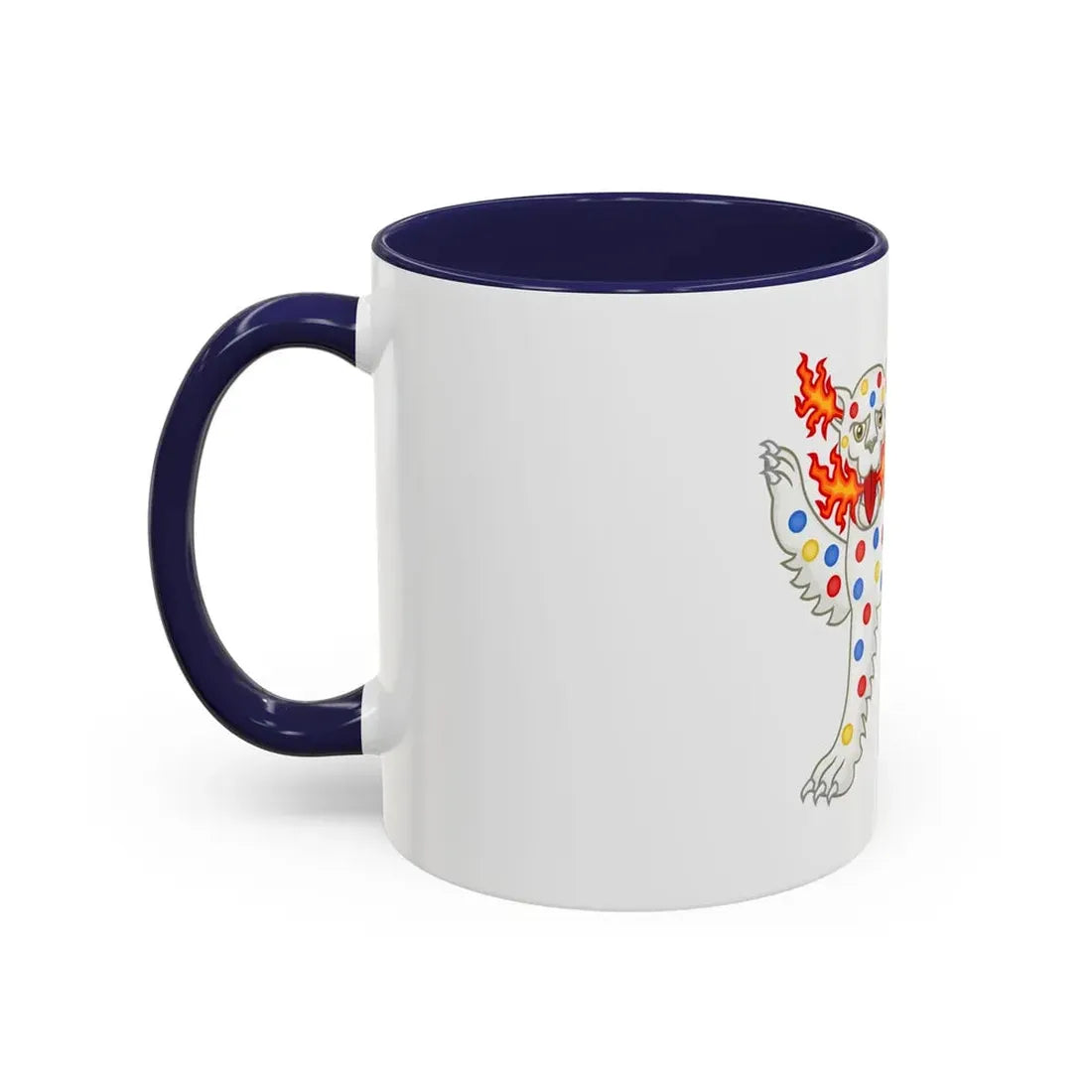 Panther Badge of Henry VI - Accent Coffee Mug - Go Mug Yourself