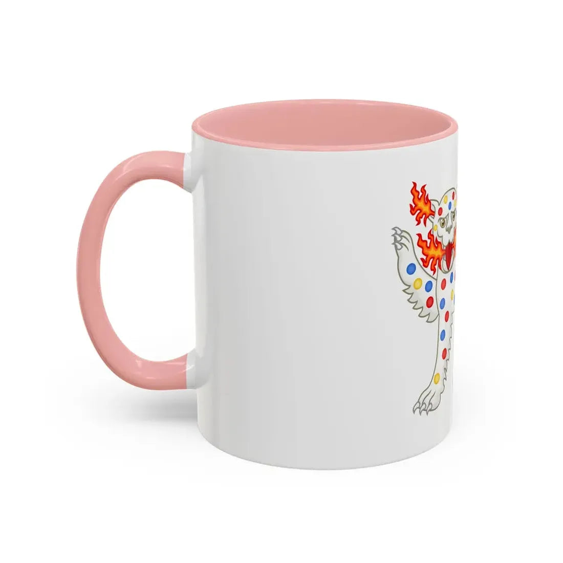 Panther Badge of Henry VI - Accent Coffee Mug - Go Mug Yourself