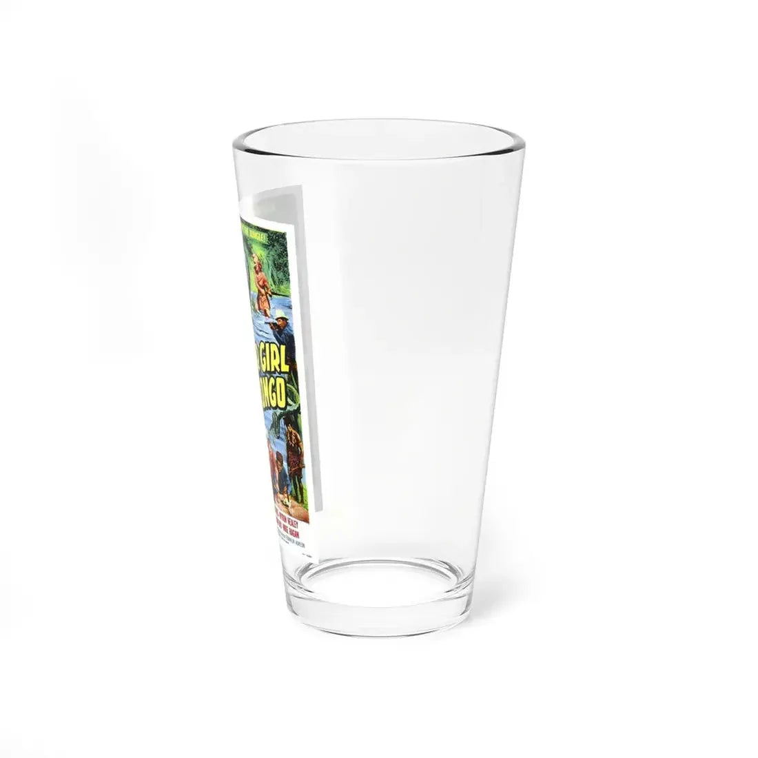 PANTHER GIRL OF THE KONGO 1955 Movie Poster - Pint Glass 16oz - Go Mug Yourself