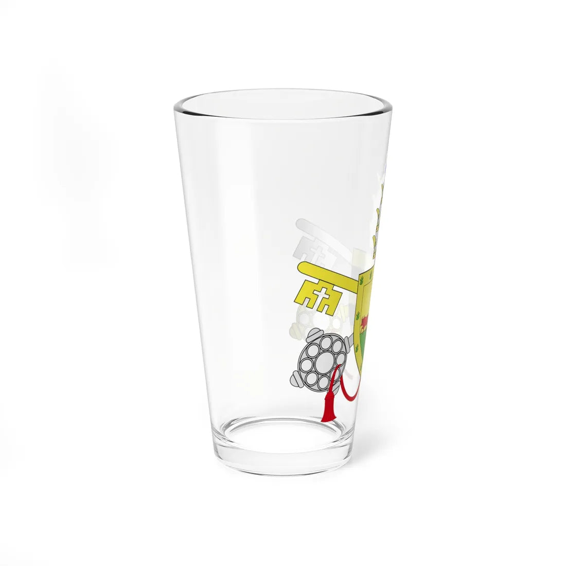 Papal Arms of Alexander VI (Italy) (Coat of Arms) Pint Glass 16oz - Go Mug Yourself