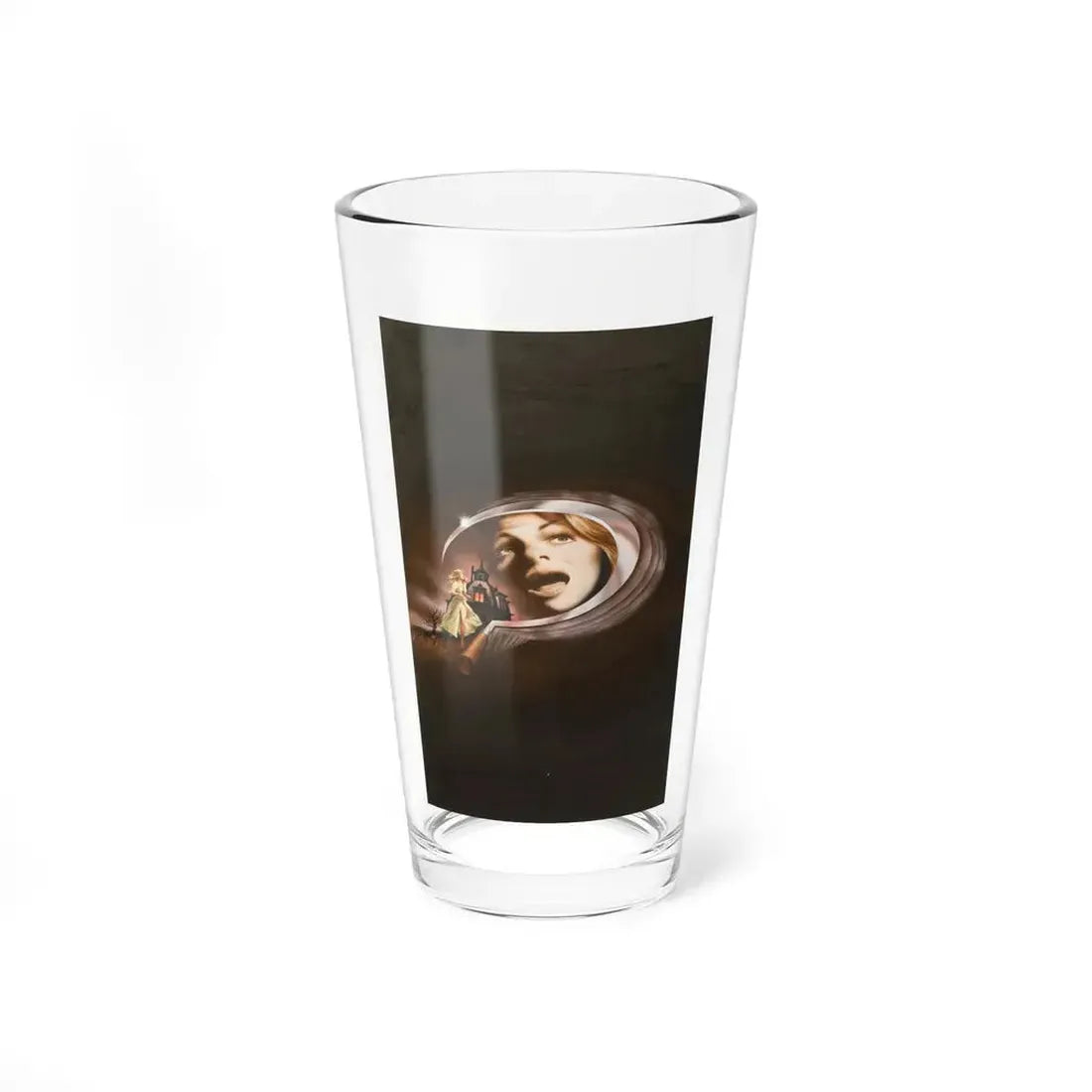 Paperback cover illustration - Pint Glass 16oz 16oz - Go Mug Yourself