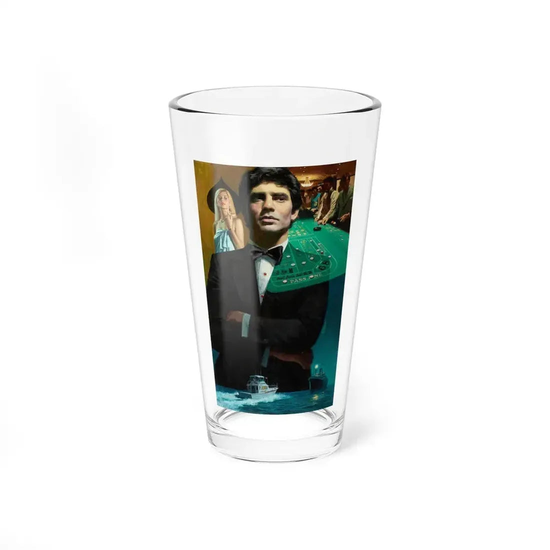 Paperback cover - Pint Glass 16oz 16oz - Go Mug Yourself