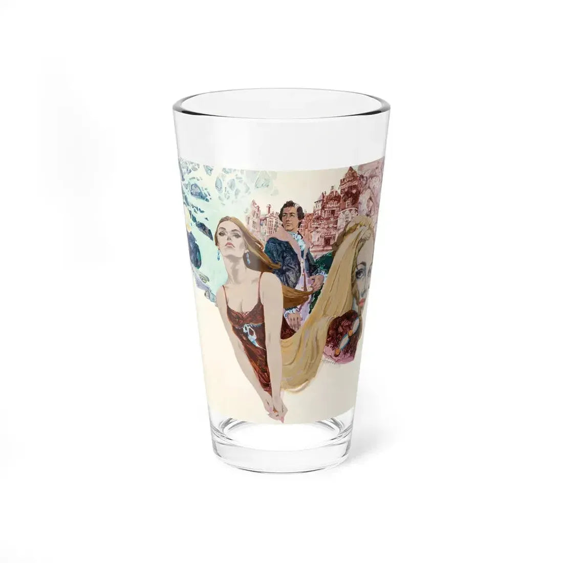Paperback Novel Cover (Gothics) - Pint Glass 16oz 16oz - Go Mug Yourself