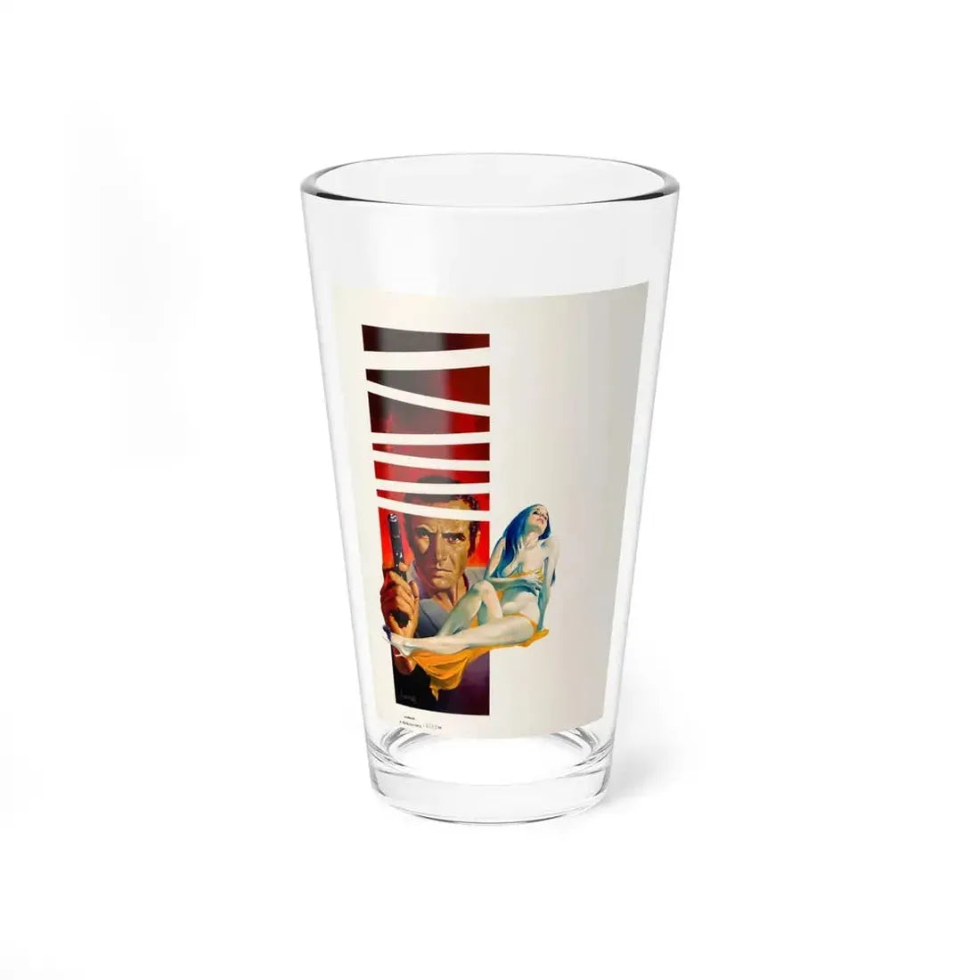Paperback Novel Cover - Pint Glass 16oz 16oz - Go Mug Yourself