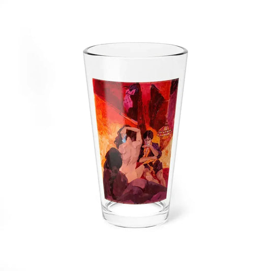 Paperback Novel Cover (Vampire) - Pint Glass 16oz 16oz - Go Mug Yourself