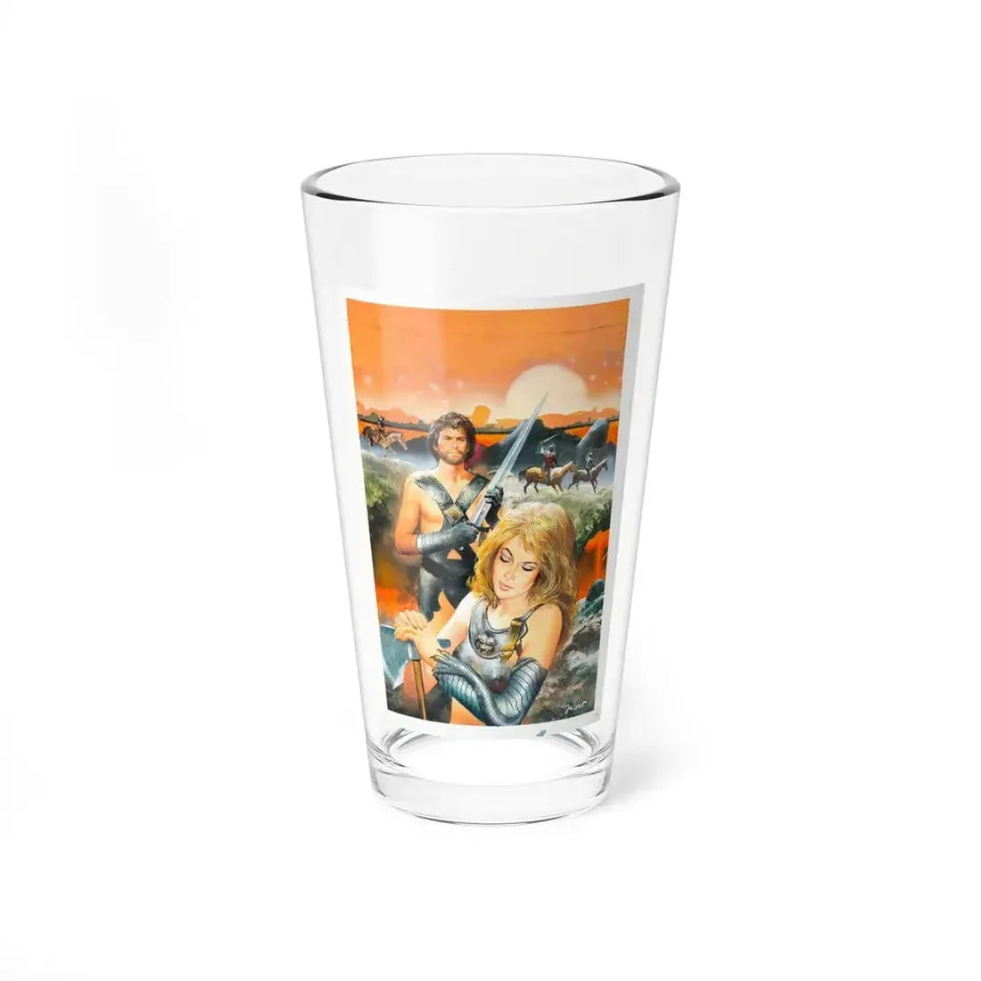 Paperback Novel Covers 2 - Pint Glass 16oz 16oz - Go Mug Yourself
