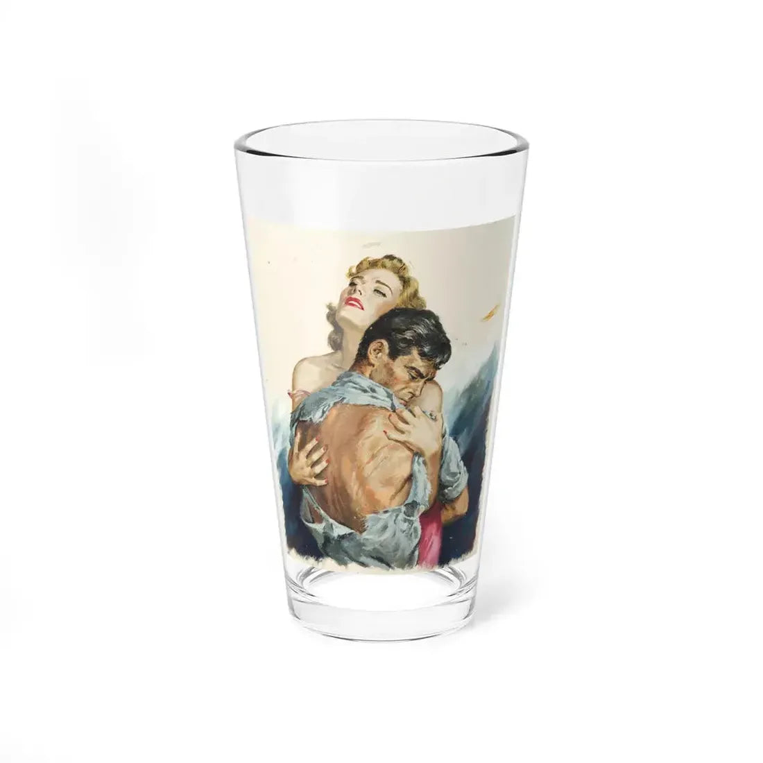 Paperback or Pulp Digest Cover - Pint Glass 16oz 16oz - Go Mug Yourself