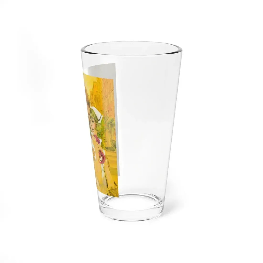 Paperback story illustration - Pint Glass 16oz - Go Mug Yourself