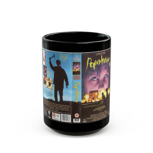 PAPERHOUSE (VHS COVER) - Black Coffee Mug 15oz - Go Mug Yourself