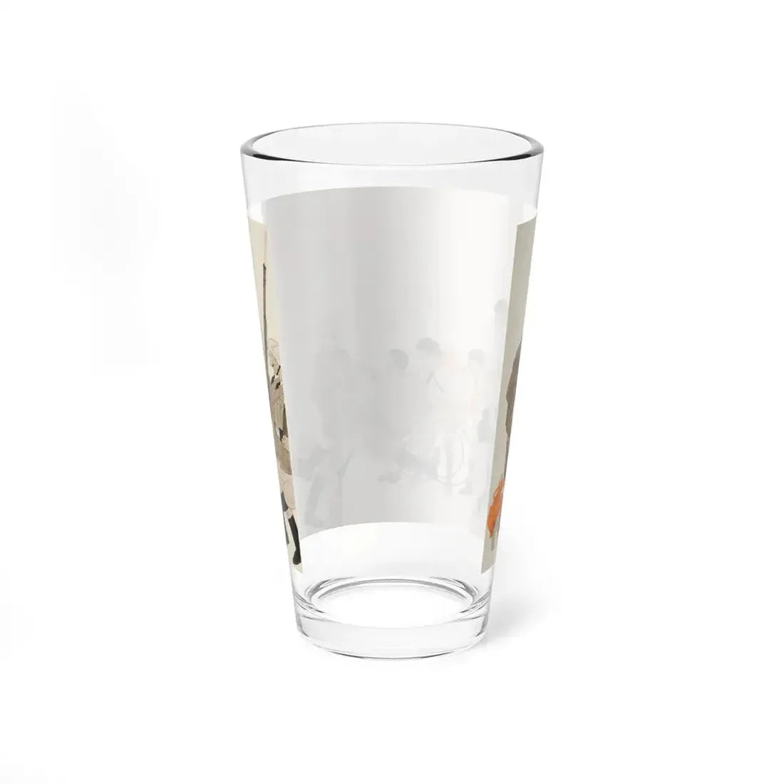 Parading Down the Streets, Collier's story illustration, December 1941 (Magazine Illustration) Pint Glass 16oz - Go Mug Yourself