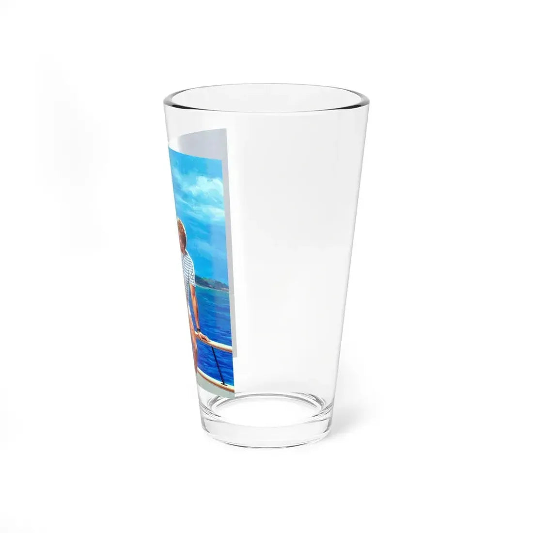 Paradise Island paperback cover, 1990 - Pint Glass 16oz - Go Mug Yourself