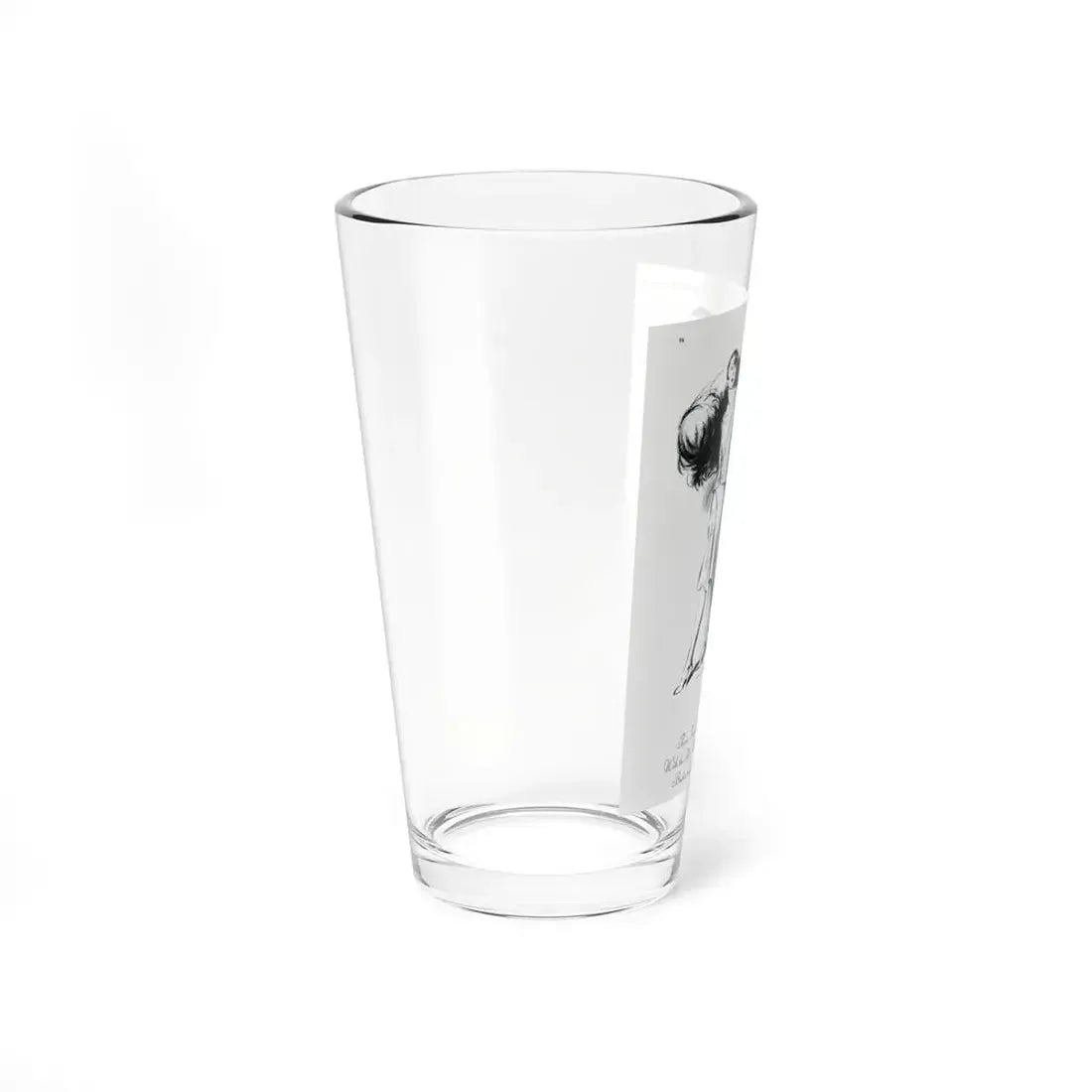 Paris Draws a New Color Line (2), Harper's Bazaar, April 1927 (Magazine Illustration) Pint Glass 16oz - Go Mug Yourself