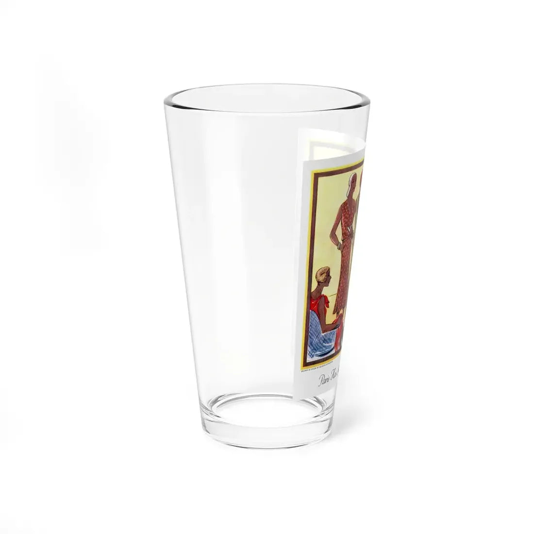 Paris Has Simple, Charming Ideals, McCall's magazine, April 1930 (Magazine Illustration) Pint Glass 16oz - Go Mug Yourself