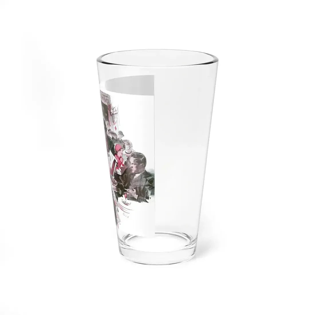Paris Soir, Ladies' Home Journal, December 1933 (Magazine Illustration) Pint Glass 16oz - Go Mug Yourself