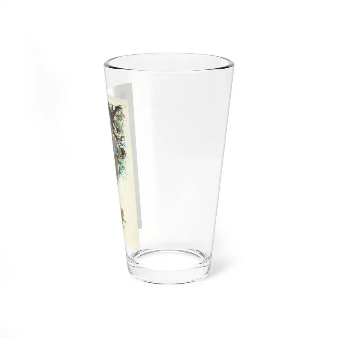 Park Scene (Magazine Illustration) Pint Glass 16oz - Go Mug Yourself