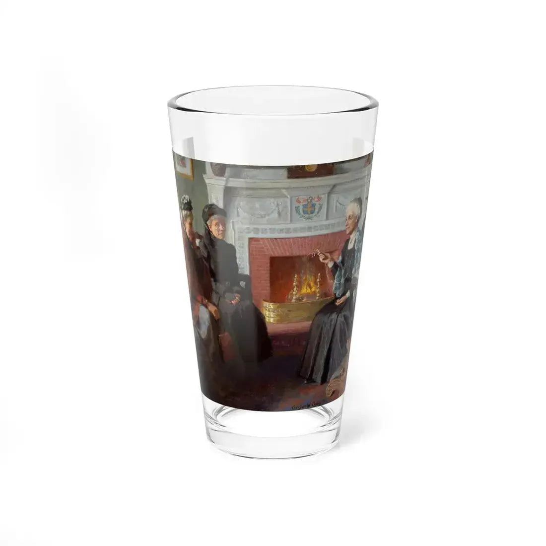Parlor Scene, 1911 (Magazine Illustration) Pint Glass 16oz 16oz - Go Mug Yourself