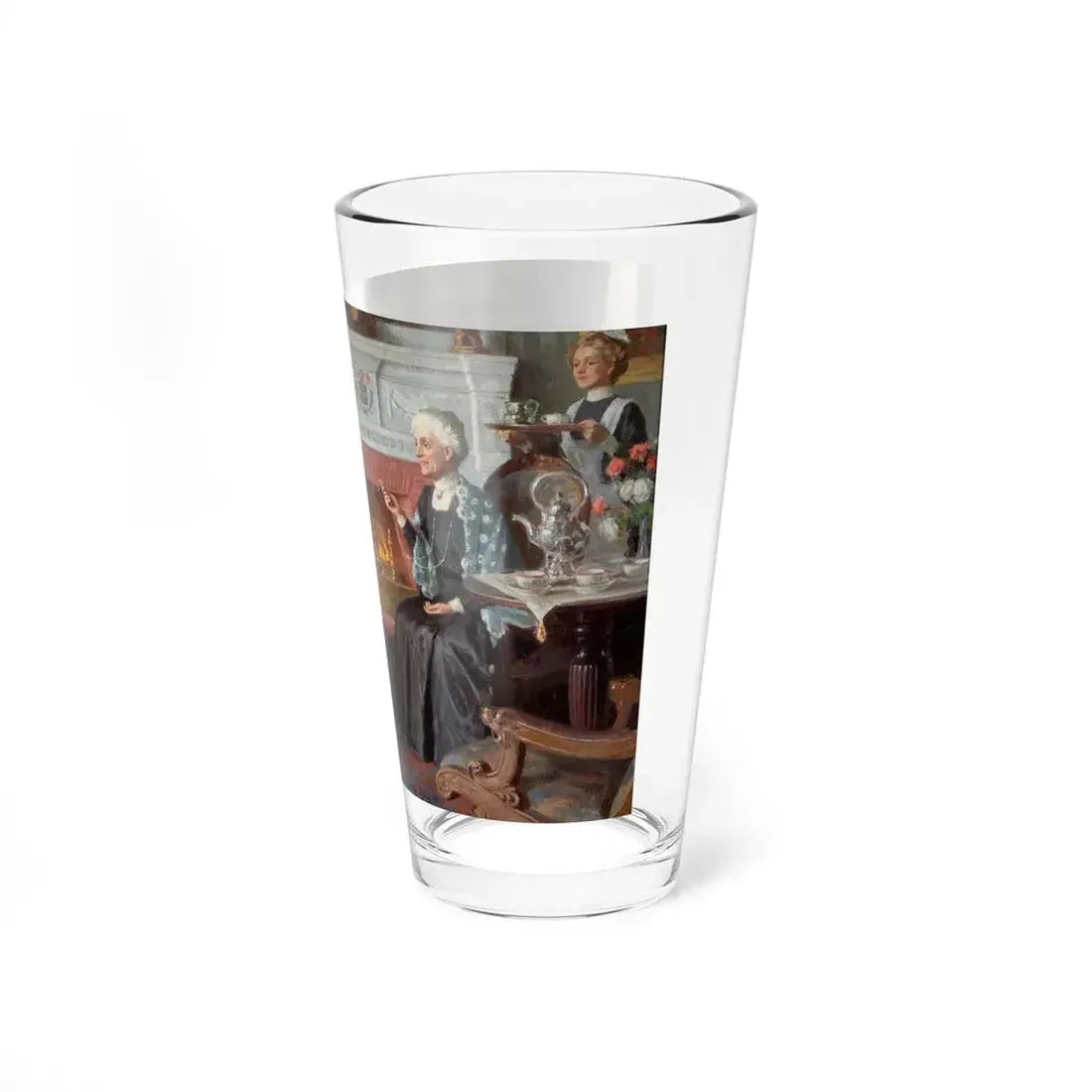 Parlor Scene, 1911 (Magazine Illustration) Pint Glass 16oz - Go Mug Yourself