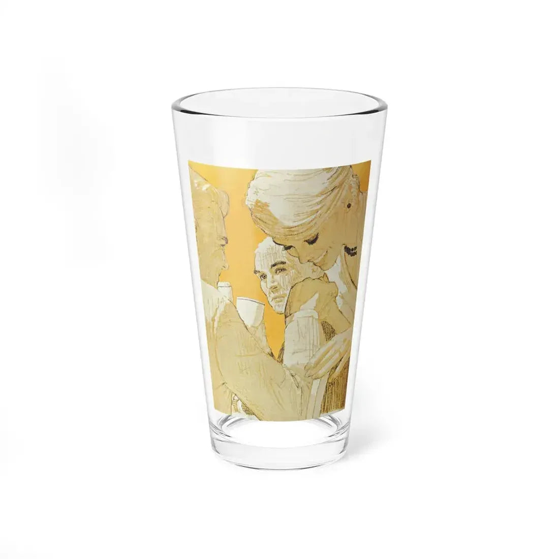 Partnership, Woman's Day, March 1963 (Magazine Illustration) Pint Glass 16oz 16oz - Go Mug Yourself