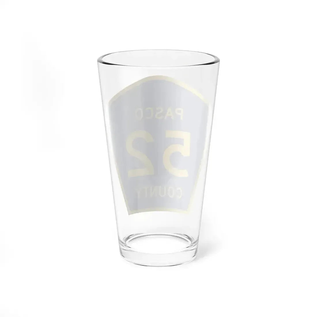 Pasco County 52 (Florida) (Road Sign) Pint Glss 16oz - Go Mug Yourself